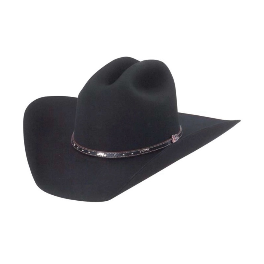 Justin Black Cowboy Hat NWT